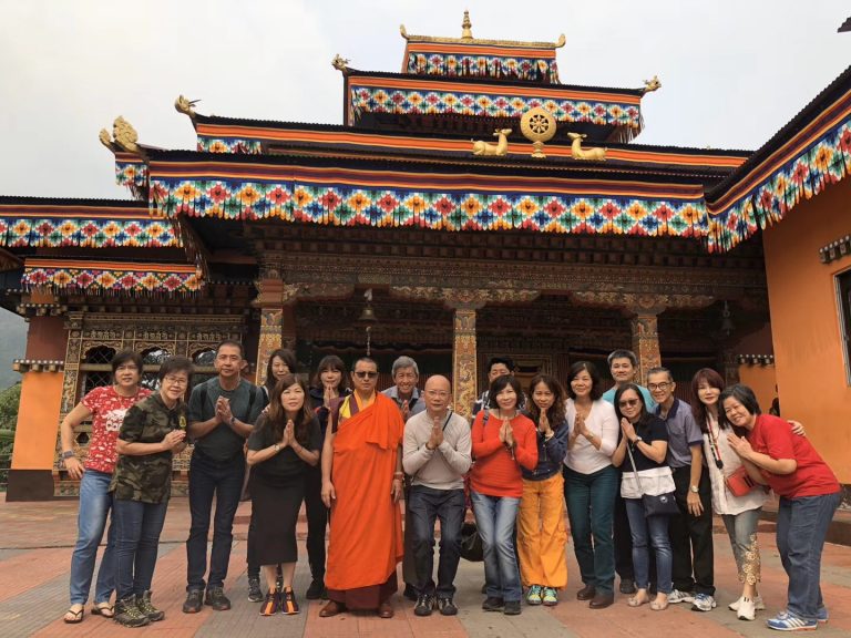 2019-11-22 Taiwan Student visited us in Bhutan.