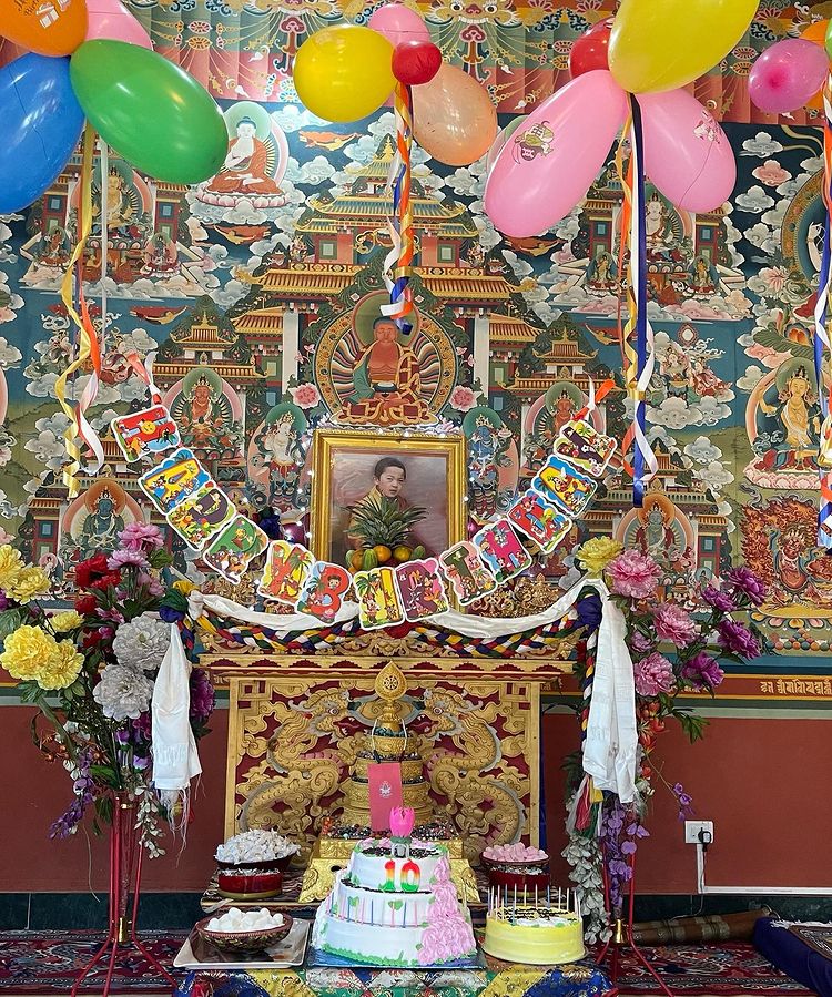 Happy 10th Birth Anniversary to HH Yangsi Mingyur Dechen Garwang Zilnon Dorji Rinpoche.
